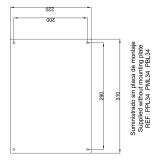 Шафа з подвійною ізоляцією IDE (Class II) поліестер 270x360x171мм IP66 (ROC34PO)
