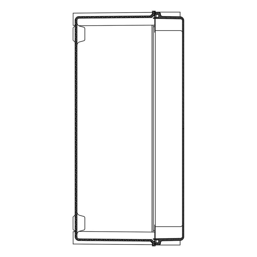 Шафа з подвійною ізоляцією IDE (Class II) поліестер 270x360x171мм IP66 (ROC34PO)