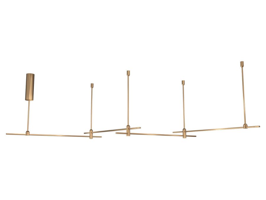Каркас Модульная система освещения SMD 8878 L 4*1000 Brass 150W