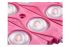 Лед модуль (кластер) 12В 2835-3Led-P 1,5Вт Розовый IP65 82мм