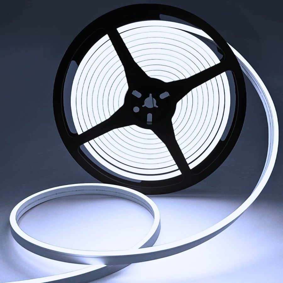 Світлодіодний неон PROLUM™ 4x10, IP68, 12V, Series "LT", Білий, PRO