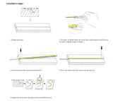 Светодиодный неон PROLUM™ 4x10, IP68, 12V, Series "LT", Нейтральный-Белый, PRO