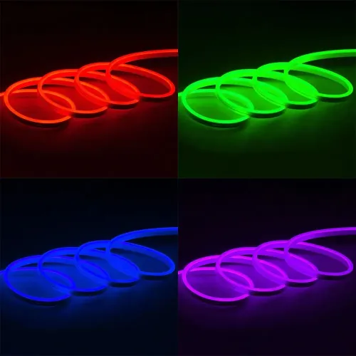 Світлодіодний неон PROLUM™ 6x12, IP68, 12V, Series "FX", RGB, PRO