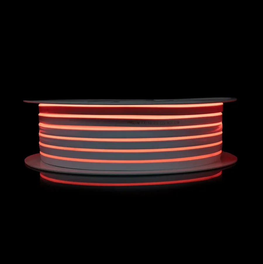 Світлодіодний неон PROLUM™ 6x12, IP68, 12V, Series "FX", RGB, PRO