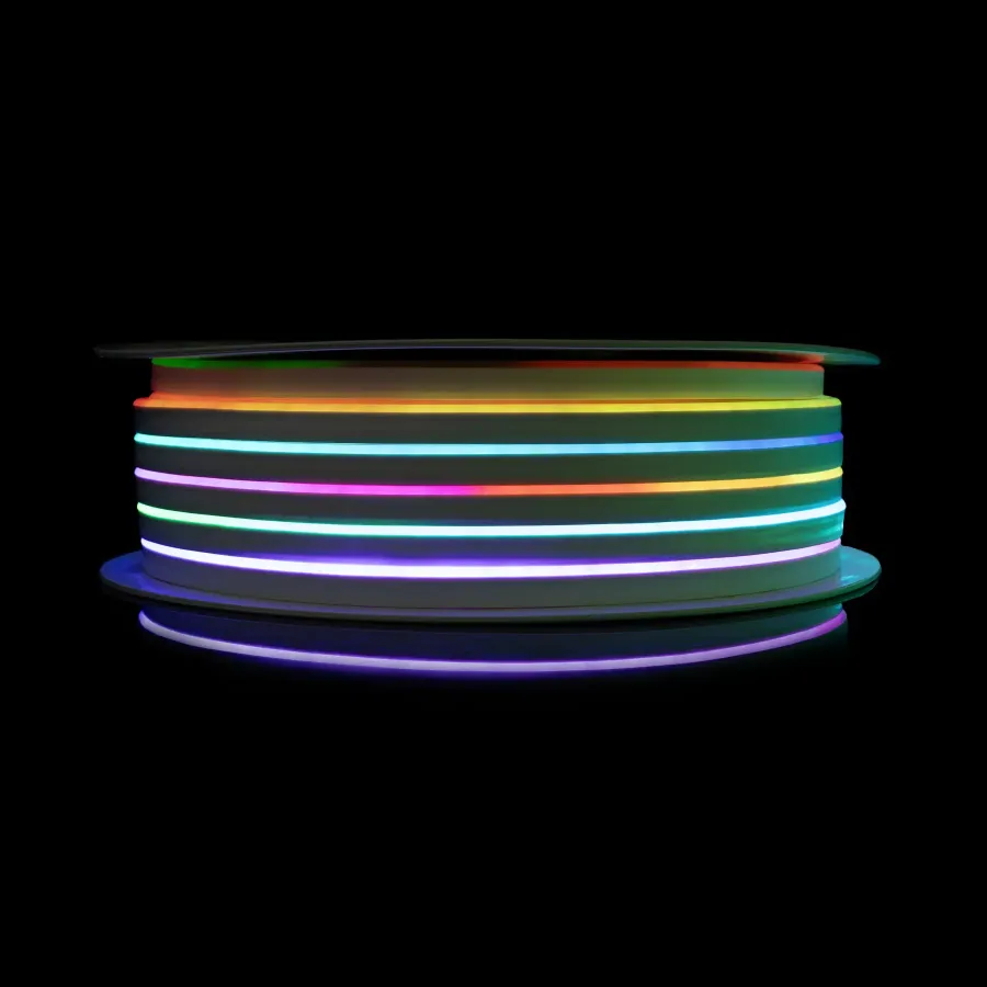 Світлодіодний неон PROLUM™ 6x12, IP68, 12V, Series "FX", RGB FULL COLOR, PRO