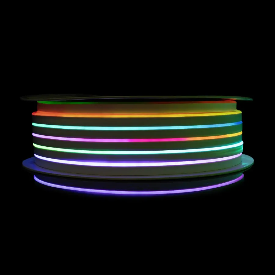Світлодіодний неон PROLUM™ 6x12, IP68, 12V, Series "FX", RGB FULL COLOR, PRO