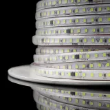 Світлодіодна LED стрічка PROLUM™ 220V; 2835\120; IP67; 9.5ММ; Series "S", Тепло-Білий (2800-3200K)