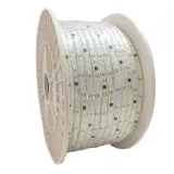 Світлодіодна LED стрічка PROLUM™ 220V; 2835\120; IP67; 9.5ММ; Series "S", Тепло-Білий (2800-3200K)