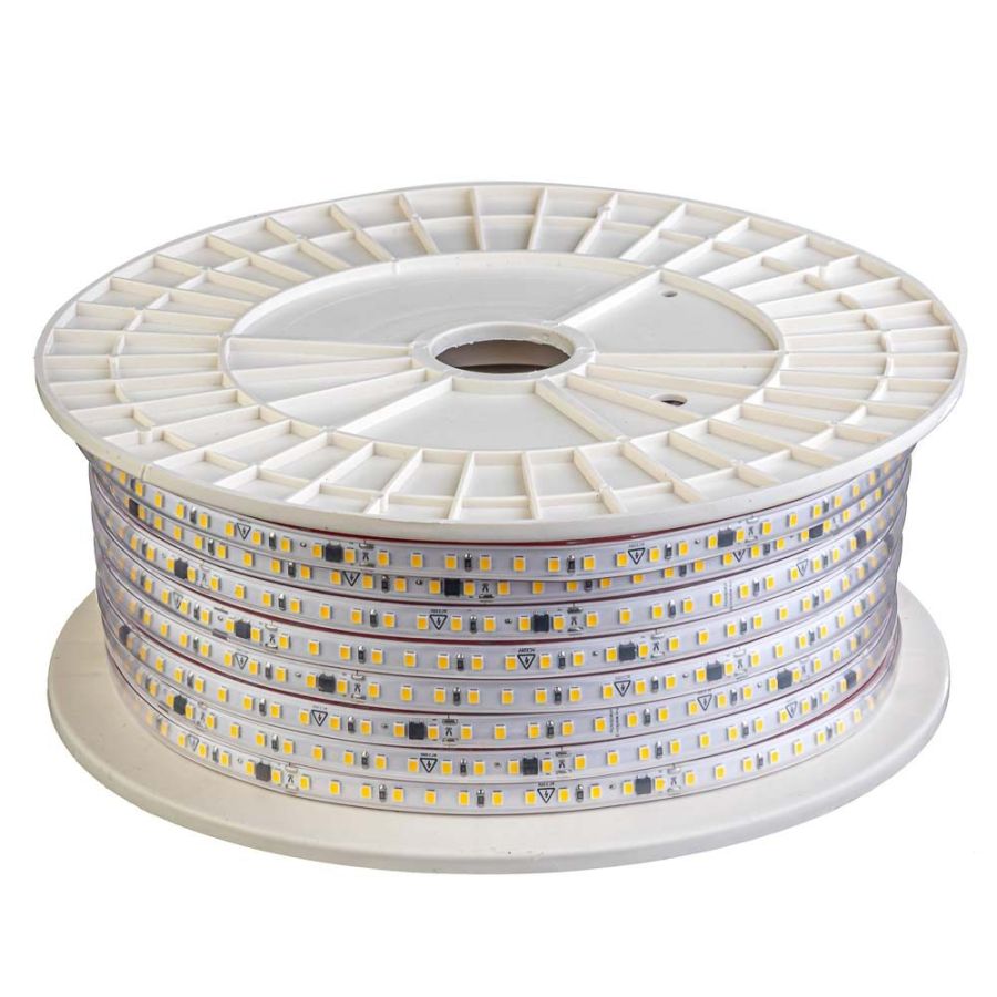 Лед лента AVT 220В 2835-120 9Вт 10-W 7500К IP65
