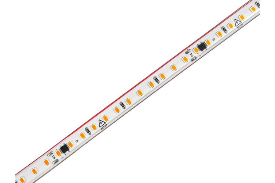 Лед лента AVT 220В 2835-120 9Вт 17-Y Желтый IP65