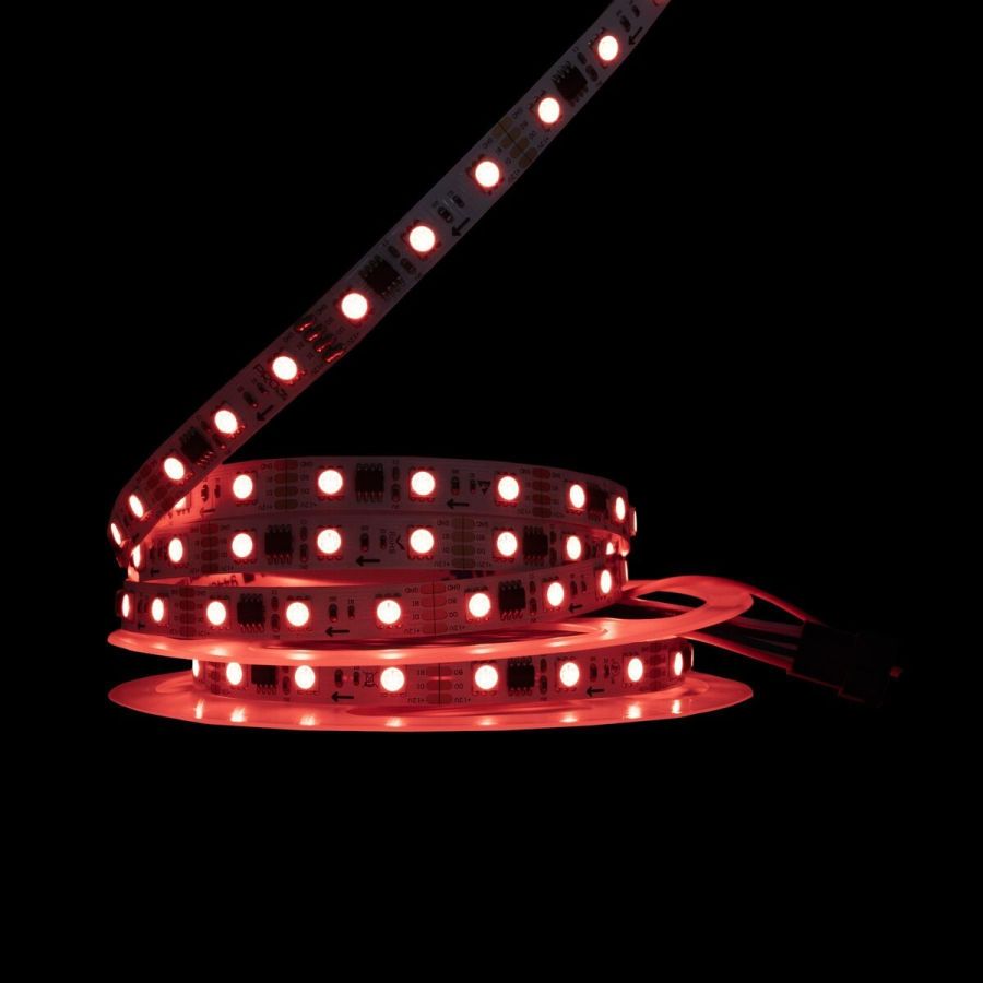 Світлодіодна LED стрічка PROLUM™ 12V; 5050\60; IP20; Series "SMART", RGB (Pixel Full Color)