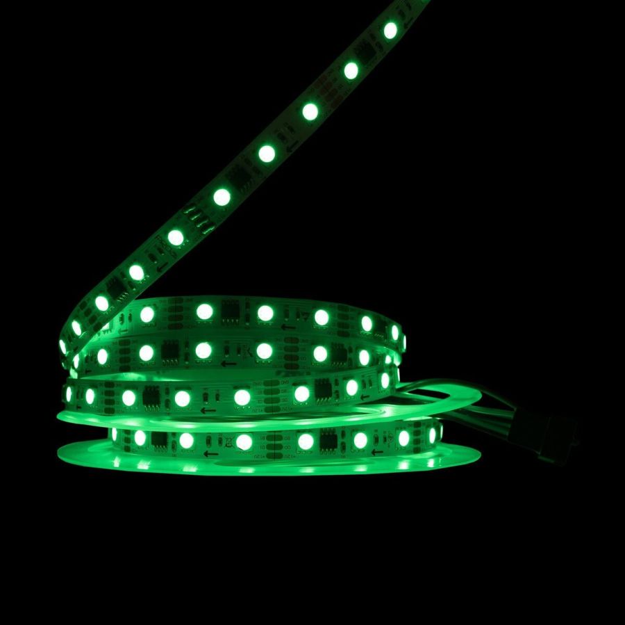 Світлодіодна LED стрічка PROLUM™ 12V; 5050\60; IP20; Series "SMART", RGB (Pixel Full Color)