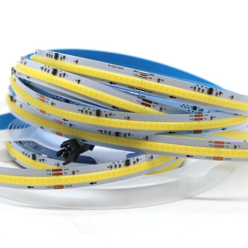 Світлодіодна LED стрічка SMART RUN PROLUM™ 24V; СОВ; 360LED; IP20; SERIES "SMART", Білий (5500-6000К)