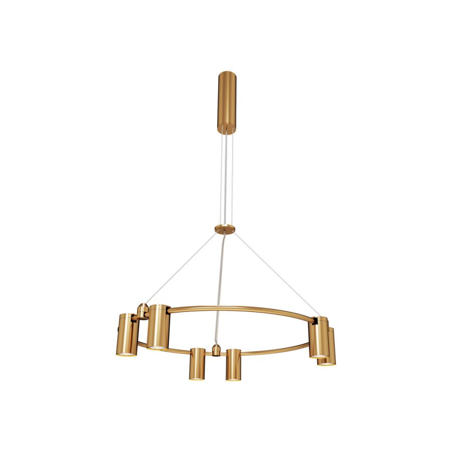 Комплект Модульная система освещения SK 8878 R 600 + E5 Brass (6m)