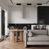 Магнитный трековый светильник FERON MGN301 12W 4000К Черный
