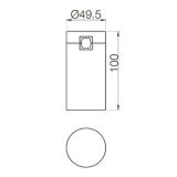 Світильник модульний 8878 Module E5 Brass 4000K