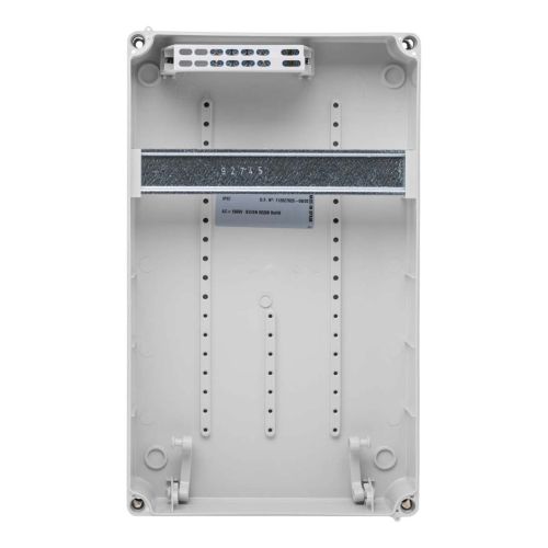 Распределительный щит под розетки IDE 9 модулей 369x222x130мм IP67 с шинами N+PE(178M/RR)
