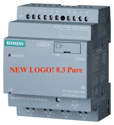 6ED1052-2CC08-0BA1 LOGO! 8.3 Pure 24CEO