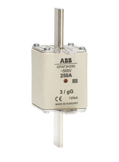 OFAF3H400 Плавка вставка HRC до запобіжника, тип DIN