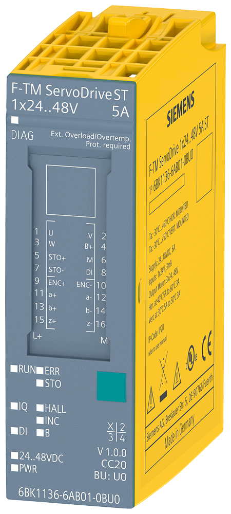 6BK1136-6AB00-0BU0  F-TM ServoDrive ST