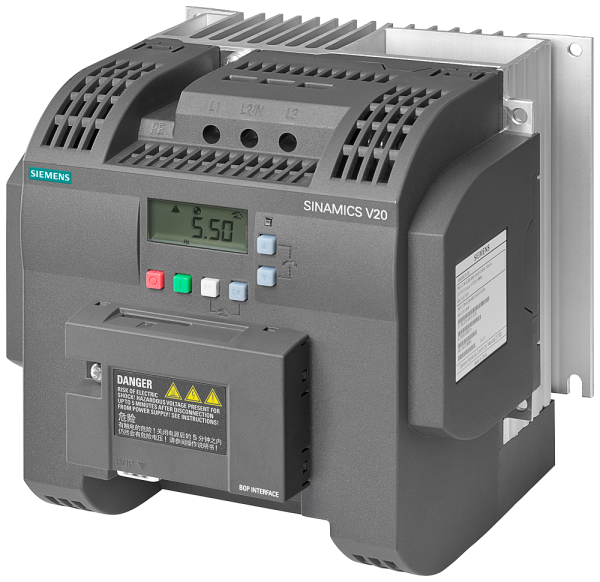 6SL3216-5BE17-5CV0  SINAMICS V20, 3AC 400V 0,75kW FI