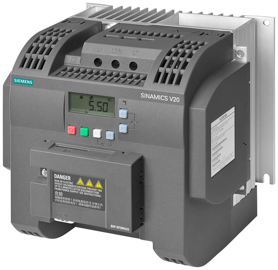 6SL3216-5BE17-5CV0  SINAMICS V20, 3AC 400V 0,75kW FI