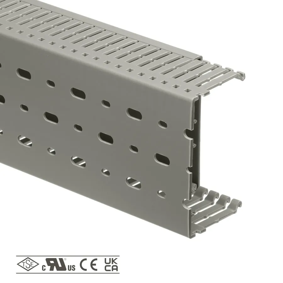 Перфорований короб 100х60мм Klemsan KKD 1006 2м (0.0.0.5.551006)