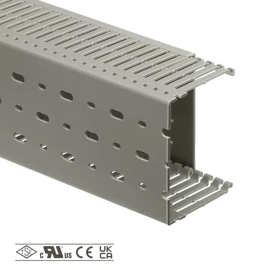 Перфорований короб 100х80мм Klemsan KKD 1008 2м (0.0.0.5.551008)