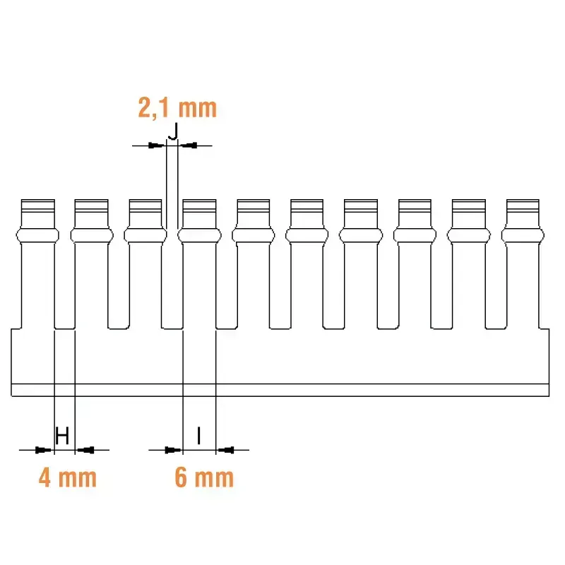Перфорований короб 15х40мм Klemsan KKC 1540 2м (0.0.0.5.51080)