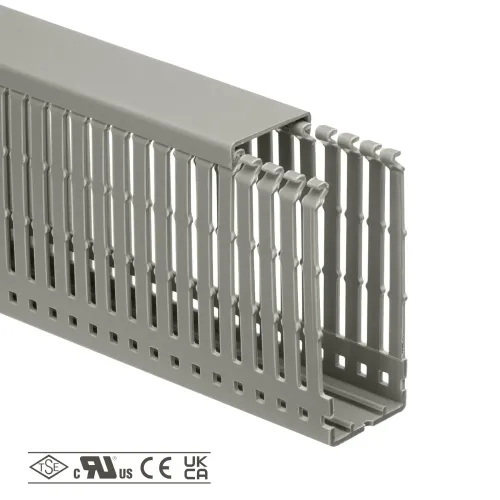 Перфорований короб 40х100мм Klemsan KKD 4010 2м (0.0.0.5.554010)