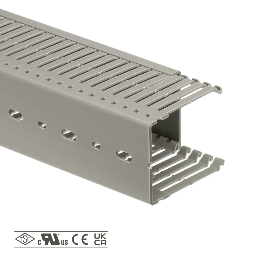 Перфорований короб 60х80мм Klemsan KKD 6080 2м (0.0.0.5.556080)