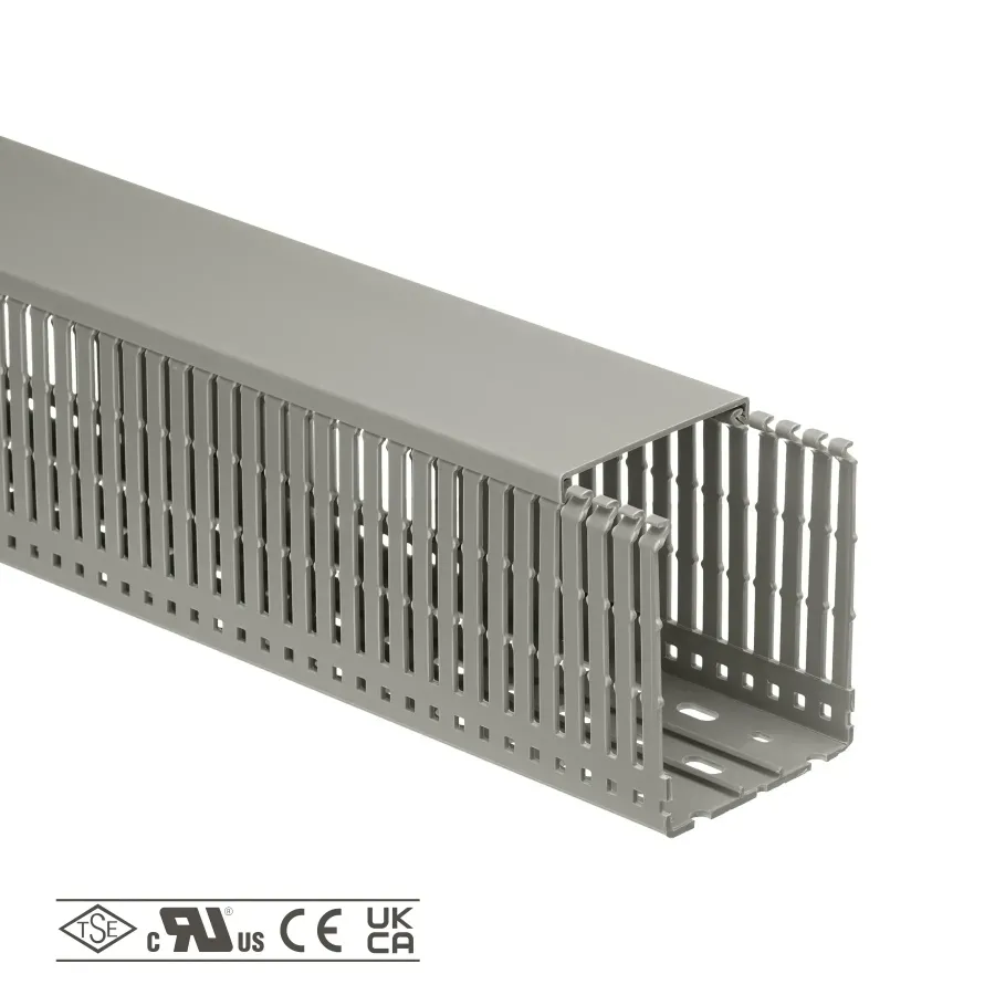 Перфорований короб 80х100мм Klemsan KKD 8010 2м (0.0.0.5.558010)