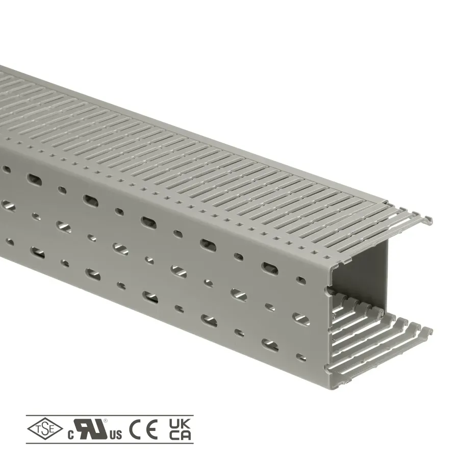 Перфорований короб 80х100мм Klemsan KKD 8010 2м (0.0.0.5.558010)