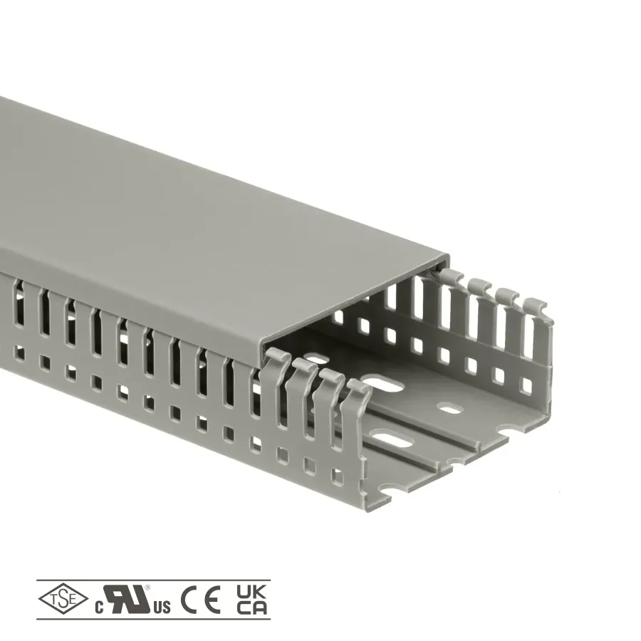 Перфорированный короб 80х40мм Klemsan KKD 8040 2м (0.0.0.5.558040)