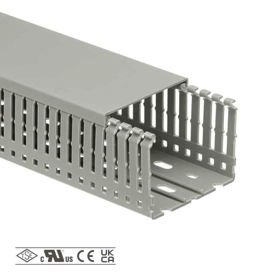 Перфорований короб 80х60мм Klemsan KKD 8060 2м (0.0.0.5.558060)