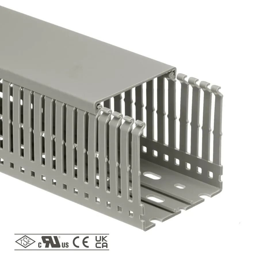 Перфорований короб 80х80мм Klemsan KKD 8080 2м (0.0.0.5.558080)
