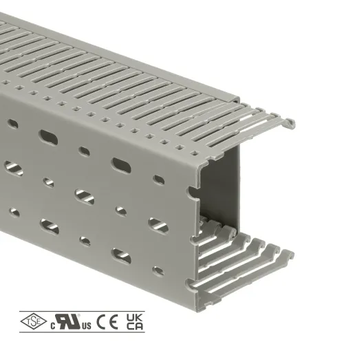Перфорований короб 80х80мм Klemsan KKD 8080 2м (0.0.0.5.558080)