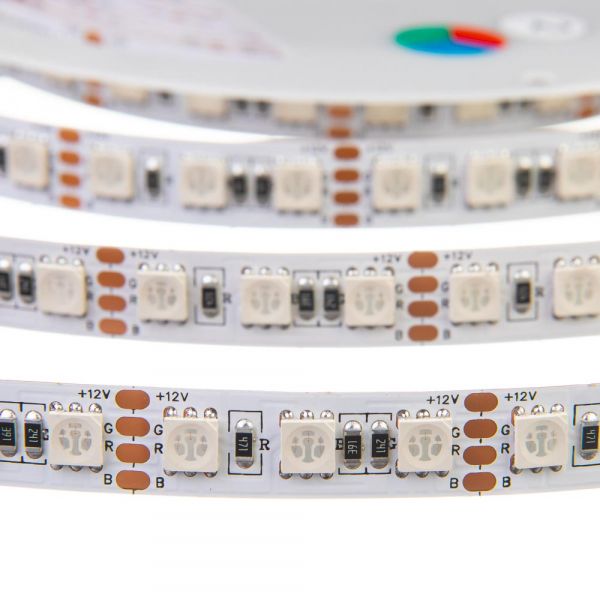 Лед стрічка AVT 12В 5050-96 11Вт RGB IP20