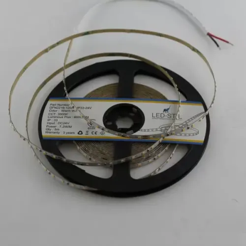 Лед стрічка led-stil DFN2216-120A3-IP33-24V 120-2216-24V-IP33 7,2W 580Лм 3000K CRI 80