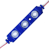 Светодиодный модуль кластер 12В BRT XG192 5630-3led W 1,5Вт BLUE Синий IP65 с линзой полусфера