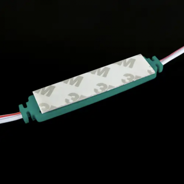 Светодиодный модуль кластер 12В BRT XG193 5630-3led W 1,5Вт GREEN Зеленый IP65 с линзой полусфера