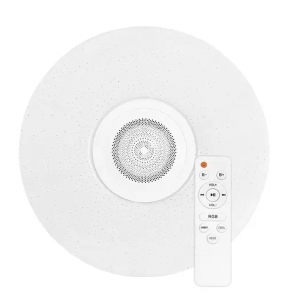 Світлодіодний світильник музичний SMART SML-R26-70-M-RGB 3000-6000K+ RGB 70Вт с д/у BT APP
