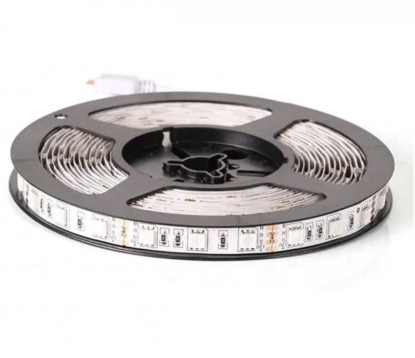 Світлодіодна LED стрічка PROLUM™ 5V; 5050\60; IP20; Series "S", RGB