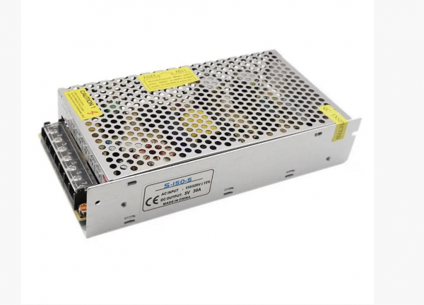 Блок живлення LT 5В 150Вт 30А IP20 M-5 мет. перф.