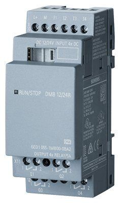 6ED1055-1MB00-0BA2 Дискретний модуль розширення LOGO! DM8 12/24R
