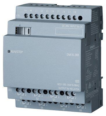 6ED1055-1NB10-0BA2 Дискретний модуль розширення LOGO! DM16 24R