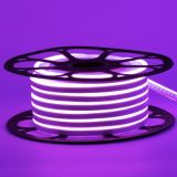 Лед стрічка НЕОН AVT 12В 54 6х12мм 2835-120 6Вт IP65 Фіолетовий