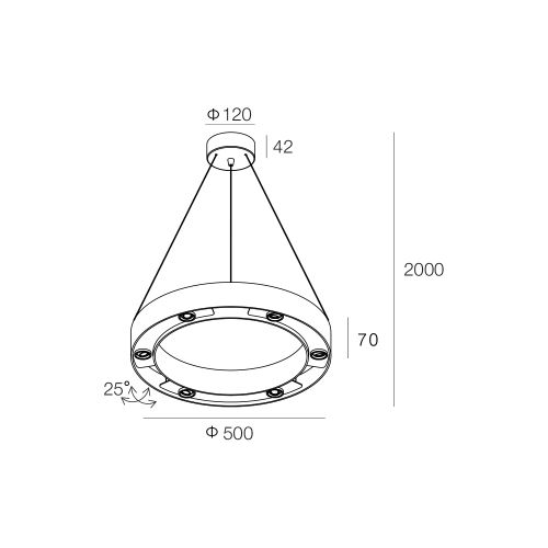 Skarlat RHL74110 63W BK 4000K