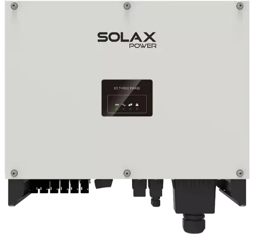 Трехфазный сетевой инвертор PROSOLAX Х3-PRO-30K-G2 Мощность АС - 30 кВт; Мощность DC - 45 кВт; 3-МРРТ 6-String; Диапазон напряжения на МРРТ 160-980 В; Макс. ток DC на МРРТ - 3*32А Совместимость с мониторингом Pocket WiFi 3.0