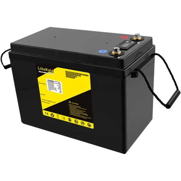 АКБ Акумулятор LiitoKala 12-200+LCD LiFePO4 12,8V 200AH BMS(20-100/200A) 355х180х245мм 16кг